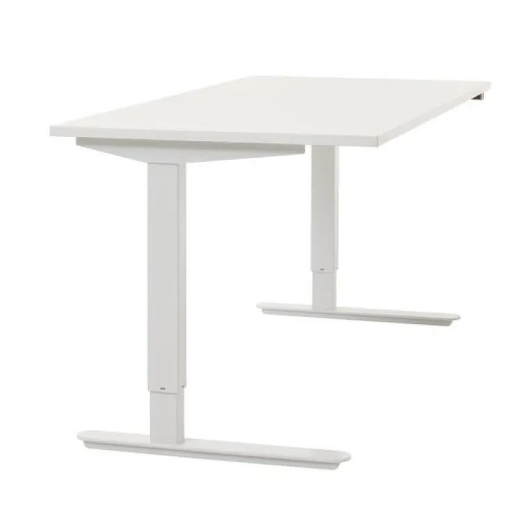 Radni sto sa elektičnim podizačima beli