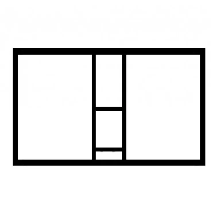 Ram nosač košarkaške table 1800x1050 mm