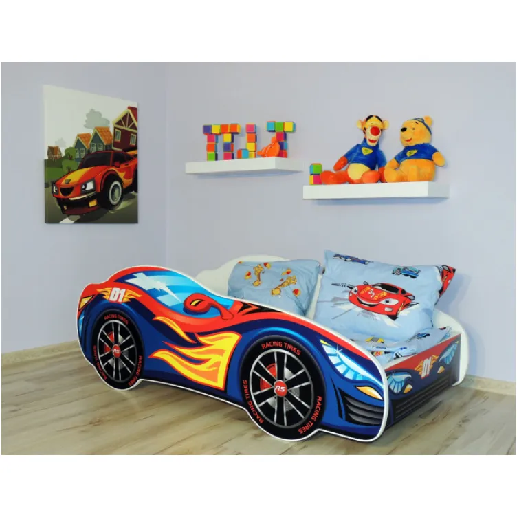 Dečiji krevet Racing Car – Red Blue 140x70cm Dečiji krevet Racing Car – Red Blue 140x70cm
