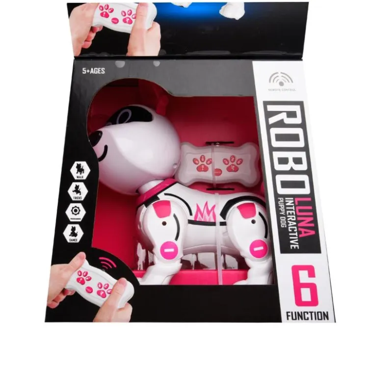 Robot pas – Inteligent Dog Luna Roze