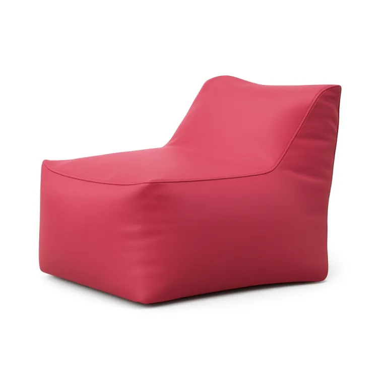 Lazy Bag fotelja eko koža roze