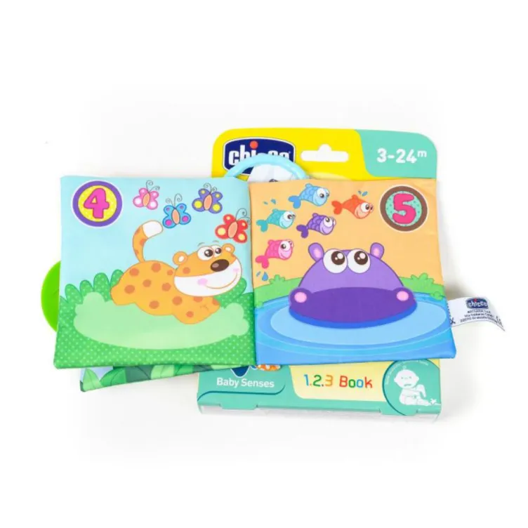 Mekana knjiga 1-2-3 Chicco
