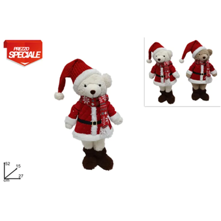 Novogodišnja igračka meda 52 cm