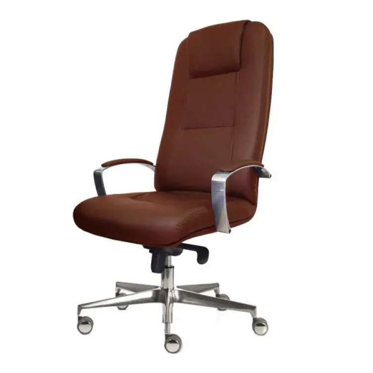 Radna fotelja RUE B lux, prirodna koža