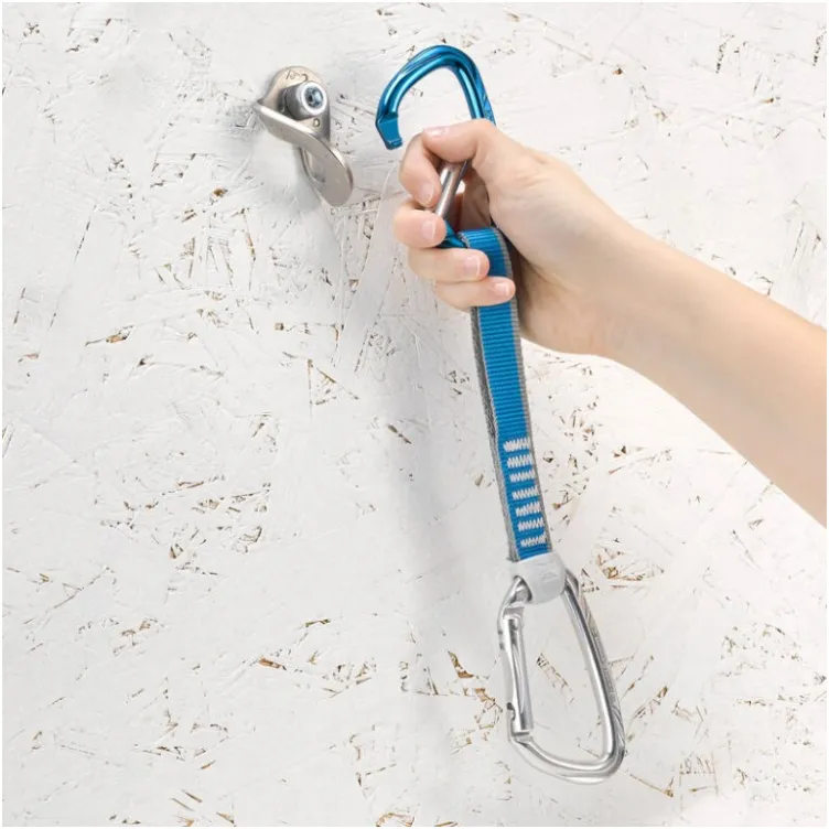 Poteznica za penjanje i alpinizam klimb M 17cm siva 