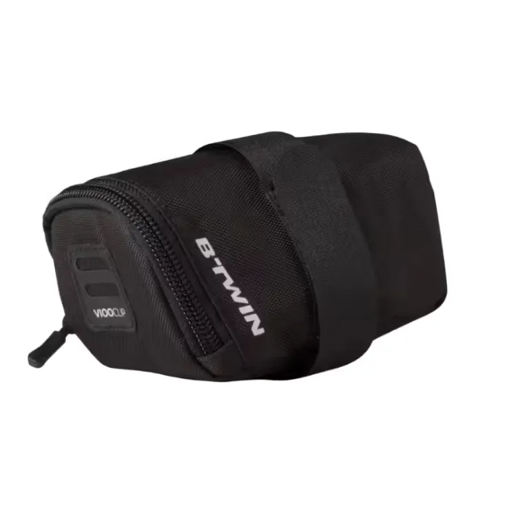 Crni komplet za popravku bicikla i torba 