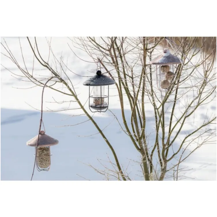 Dozator hrane sa zaštitnom zaštitnom pločom metal 500 ml/ø19 × 26 cm bakar