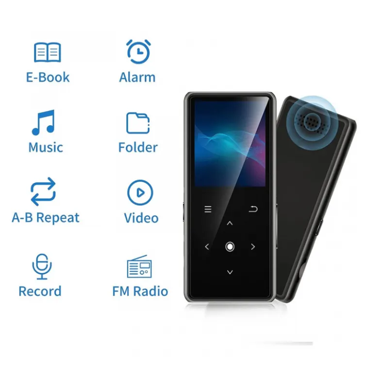 MP3 Player Digital Bluetooth 32GB crni
