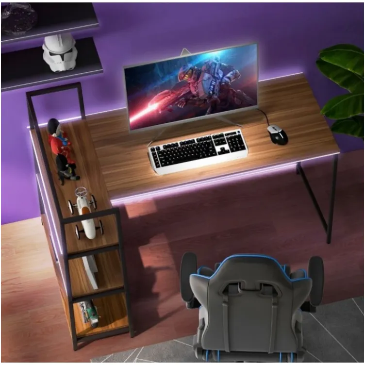 Kancelarijski ugaoni sto sa policama