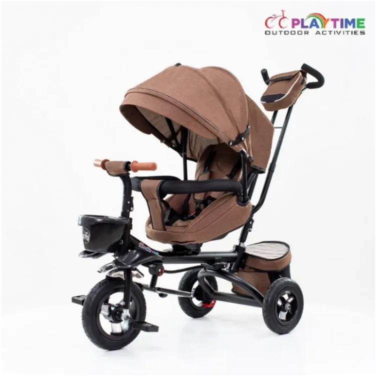 Predviđeno za uzrast 3+ Preporučeno maksimalno opterećenje do 35kg Težina tricikla 11kg