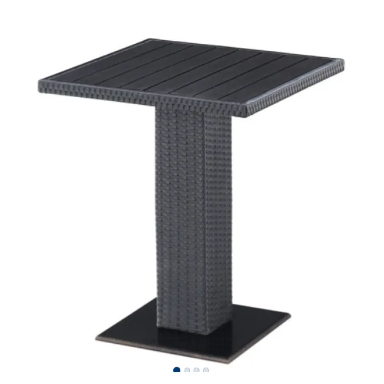 Baštenski sto Sunset crna 