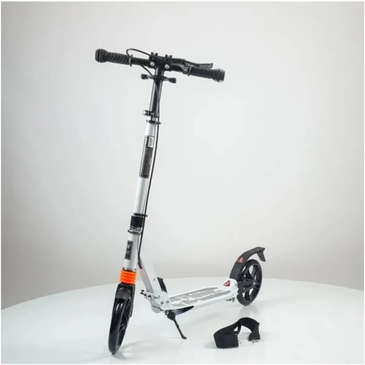 Dečiji Trotinet model 658 nosivost do 50kg sa zadnjim amortizerom Beli