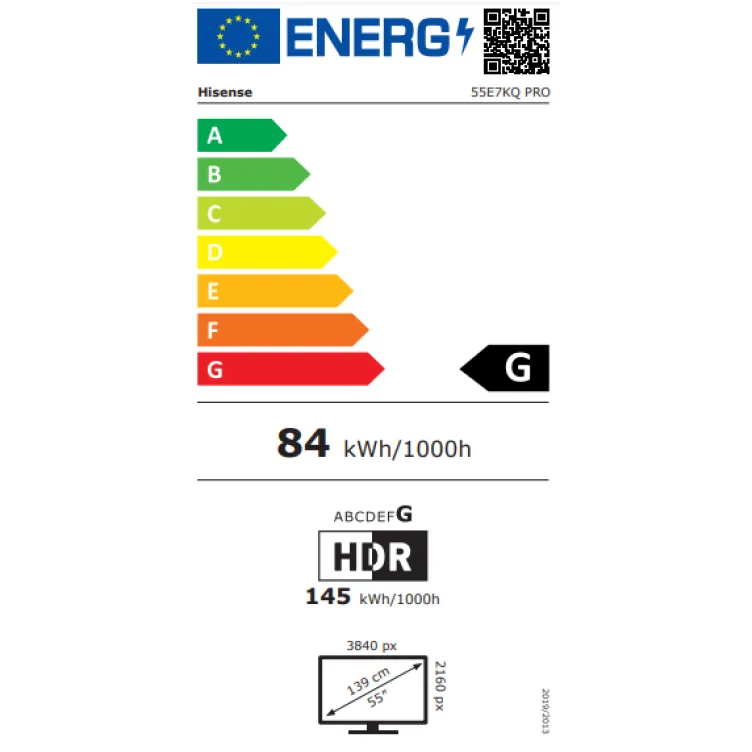 HISENSE 55 inča 55E7KQ PRO QLED 4K UHD Smart TV