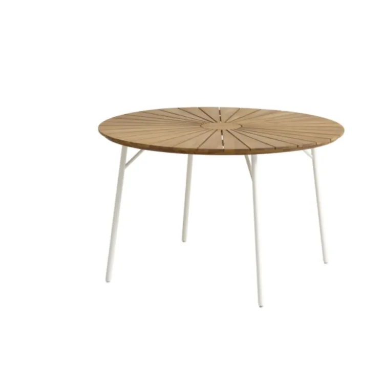 Sto Atons Ø120 natur/bela 