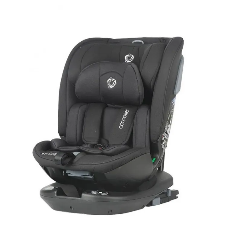 Coccolle auto sedište iSize Velsa garantuje udobnost mališana od prvih meseci i može se koristiti dugo vremena. Za roditelje je jednostavan za korišćenje zahvaljujući sistemu rotacije koji olakšava stavljanje deteta u auto sedište i njegovo pravilno pozicioniranje u vozilu Coccolle Velsa obezbeđuje sigurnost u svim načinima upotrebe, pri svim težinama koje dete visine između 40-150 cm može da dosegne Prema iSize standardu, preporuka za korišćenje unazad povećava se do 15 meseci - i Velsa se sjajno nosi 