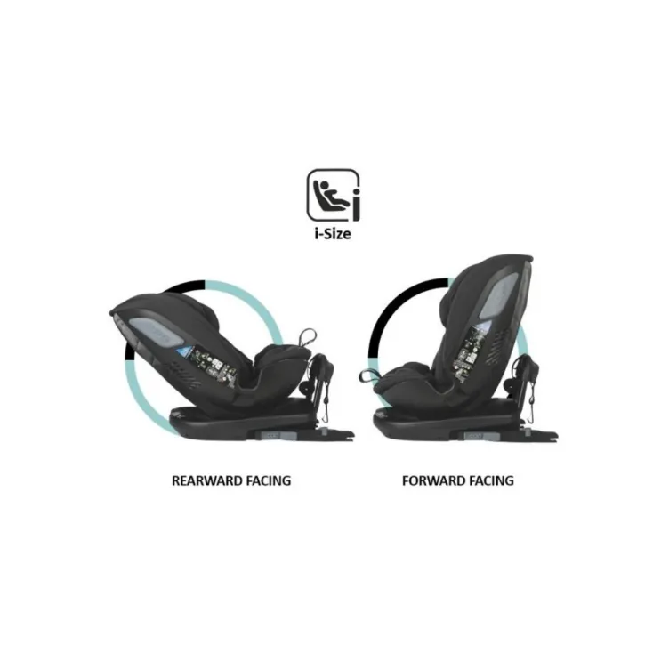 Coccolle Velsa Auto Sedište iSize 40-150 cm Crno 10252