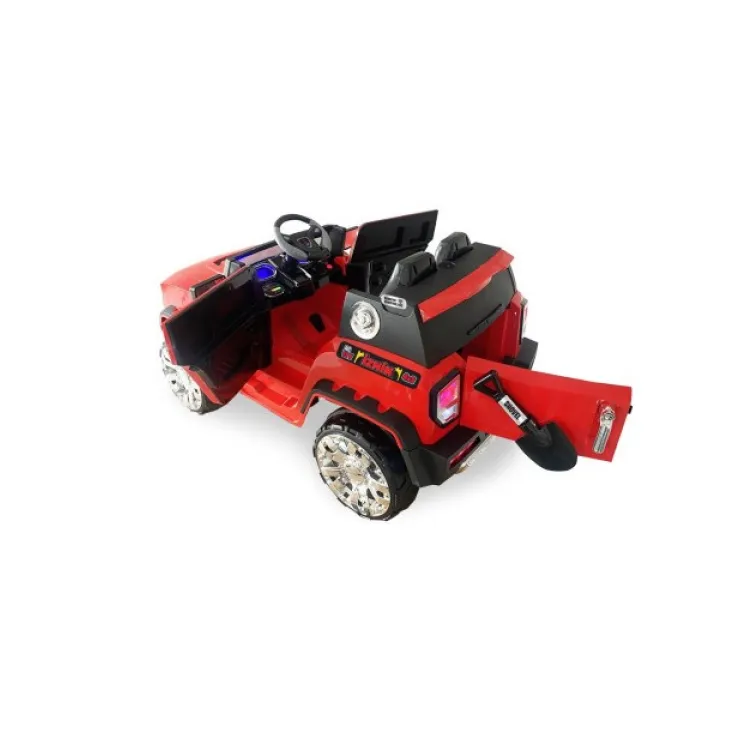 Auto na akumulator džip Iznik 12v sa daljnskim upravljačem crveni 394571 