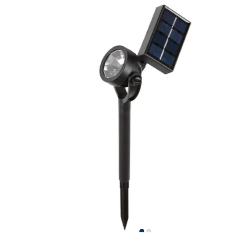 Solarna lampa Sprav 9xV39 crna Solarna lampa Sprav 9xV39 crna