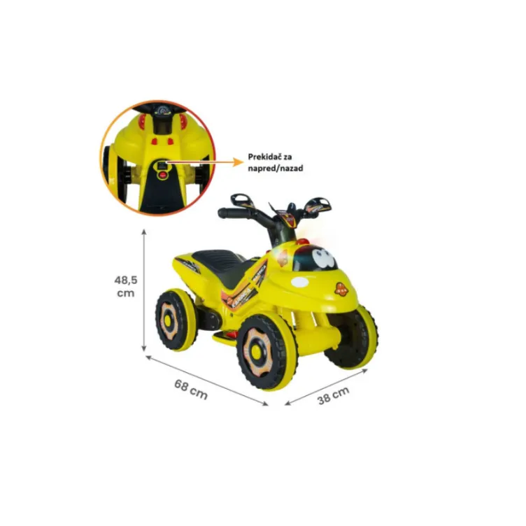 Motor-Guraljka 2u1 6V1000MA