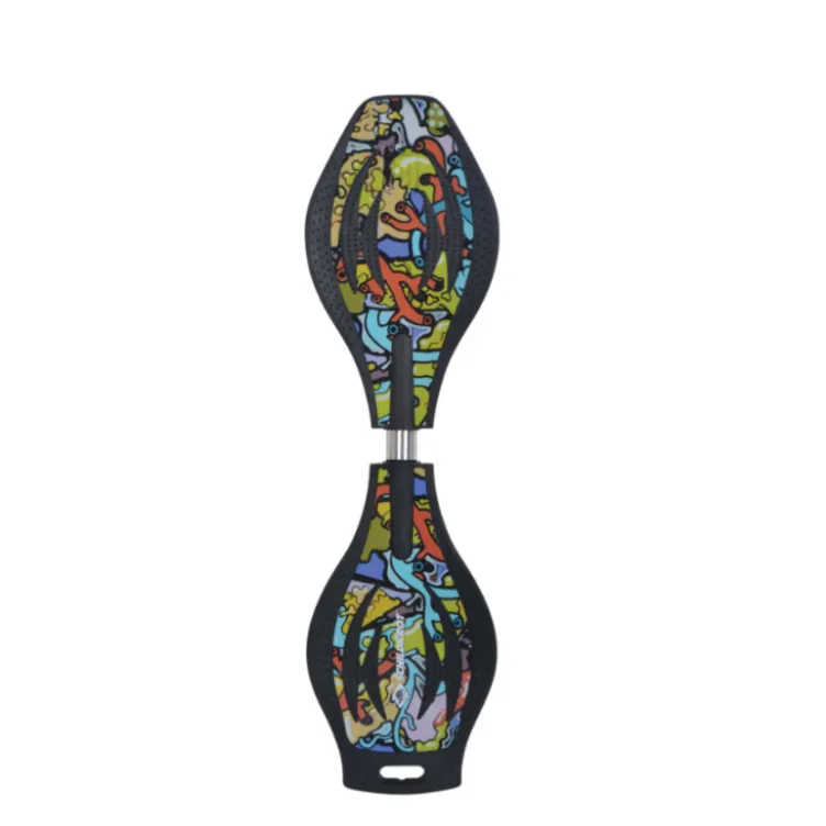 Fun sports graffiti waveboard
