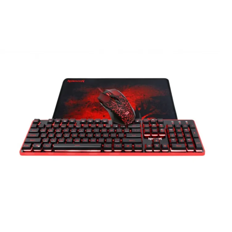 Set 3 u 1 Tastatura miš i podloga Redragon S 107 set
