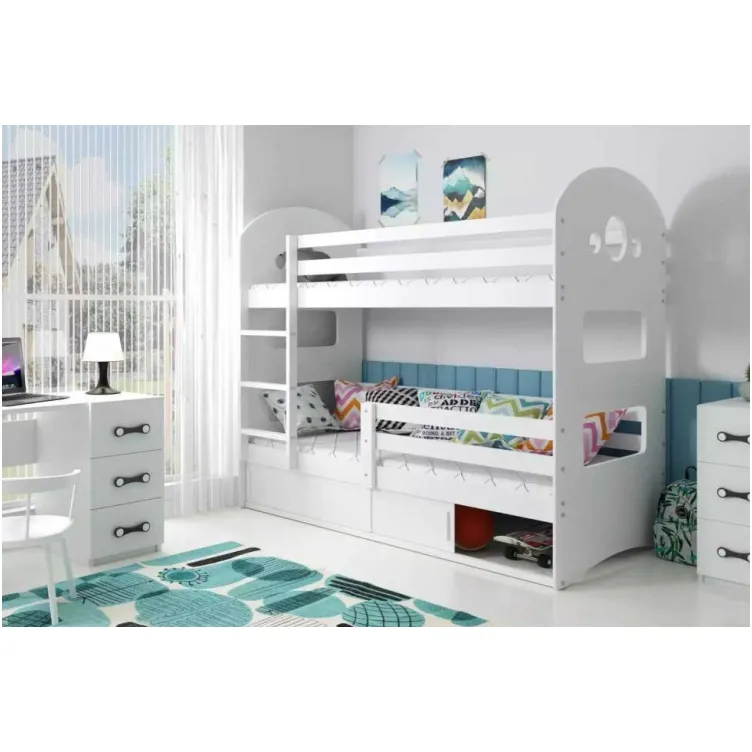 Dominic Dečiji Krevet Na Sprat 190X80 White 8419 Dominic Dečiji Krevet Na Sprat 190X80 White 8419