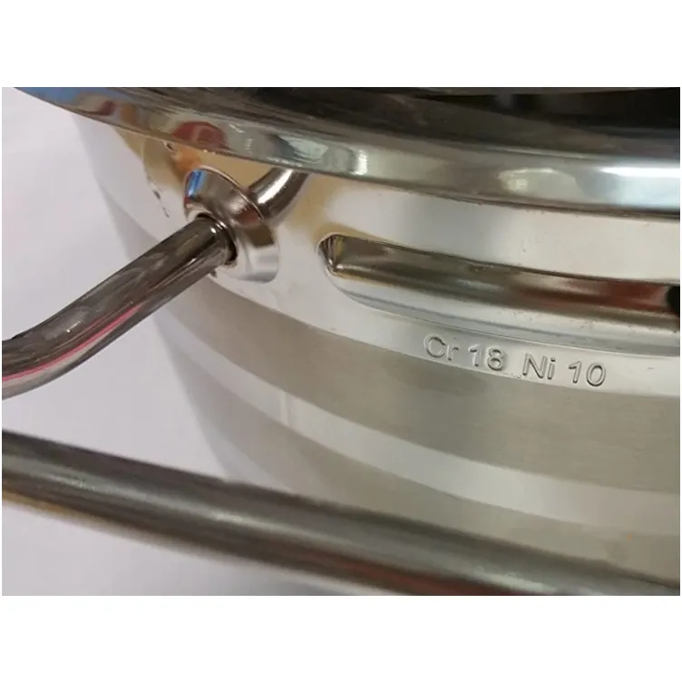 Šerpa od nerđajućeg čelika 50×20 cm 36,9l