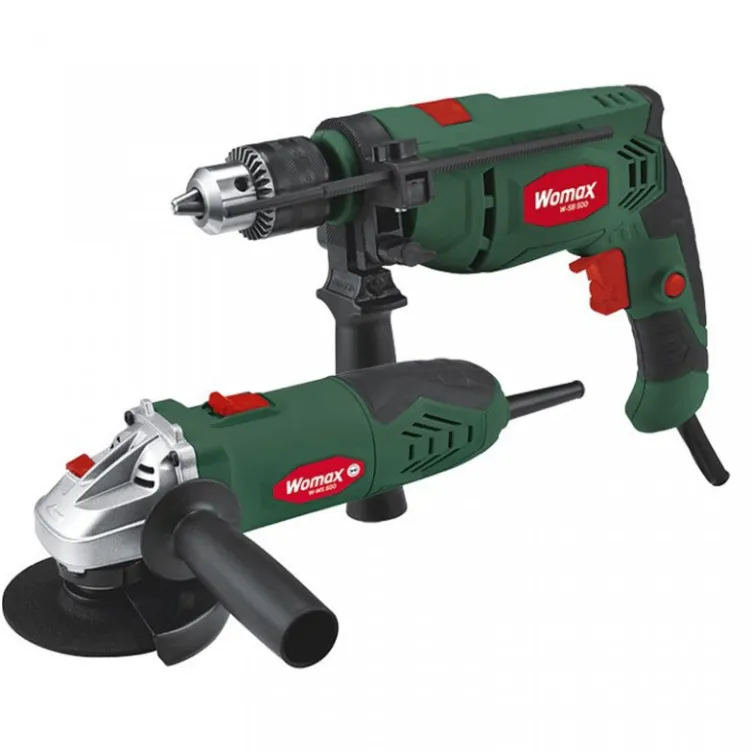 Set alata Bušilica + Brusilica Womax Set alata Bušilica + Brusilica Womax