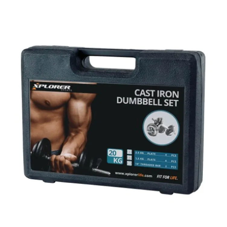 Set gvozdenih tegova 20 kg