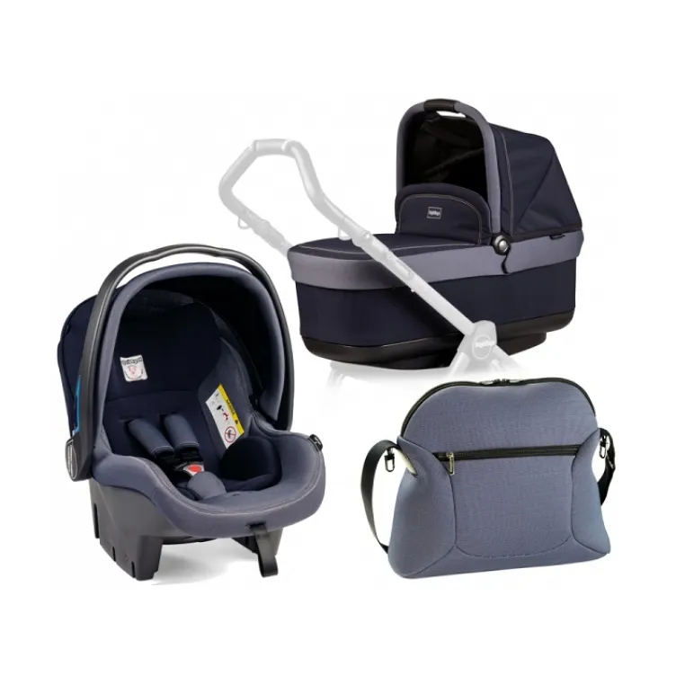 Set nosiljka, autosedište i torba Modular Pop Up Indigo