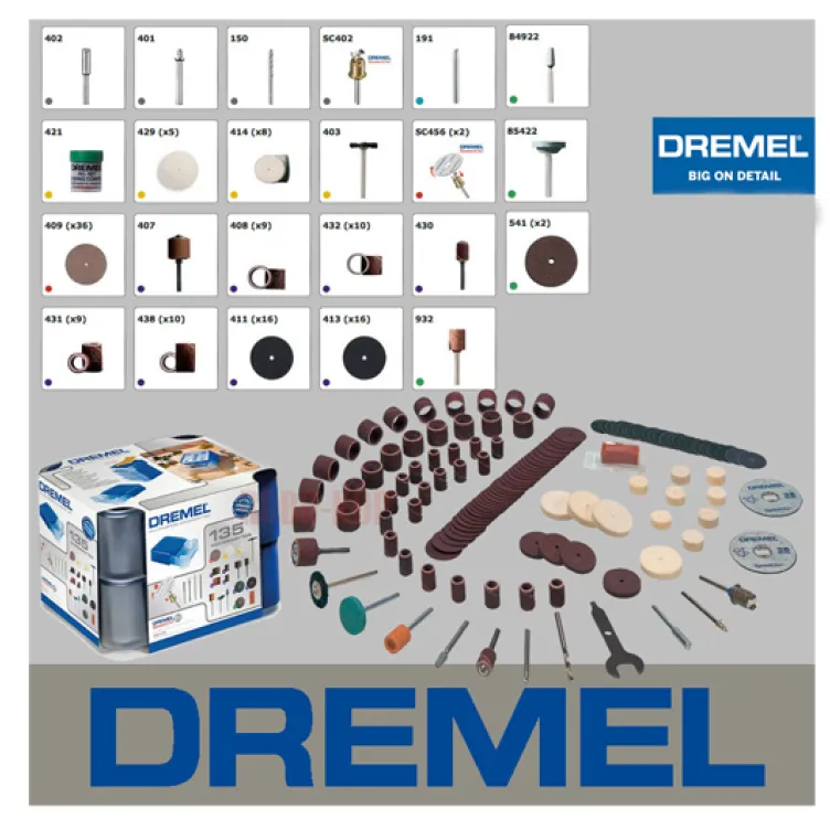 Set pribora Dremel MAS 721 sa 135 kom pribora