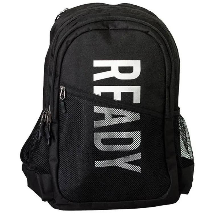 Školski ranac Ready black
