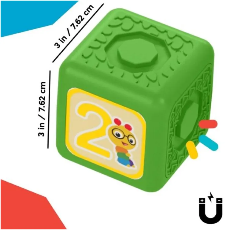 Kids II Baby Eeinstein aktivity igracka Click & Create Magnetic Blocks