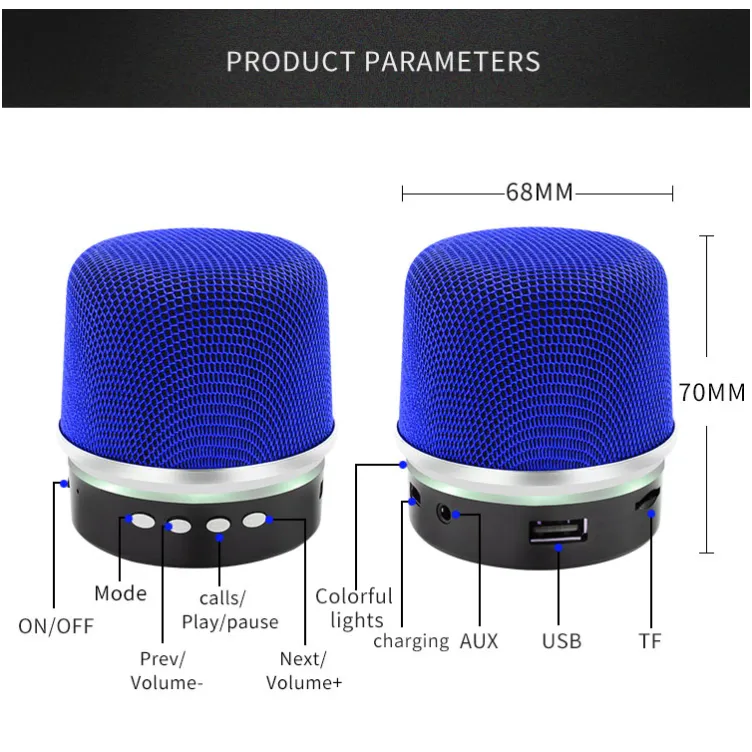 Bluetooth zvučnik Kettz BTK-790 V4.2 plavi