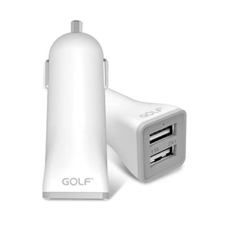 Auto punjač 2USB 2.1A/1A GOLF GF-C2