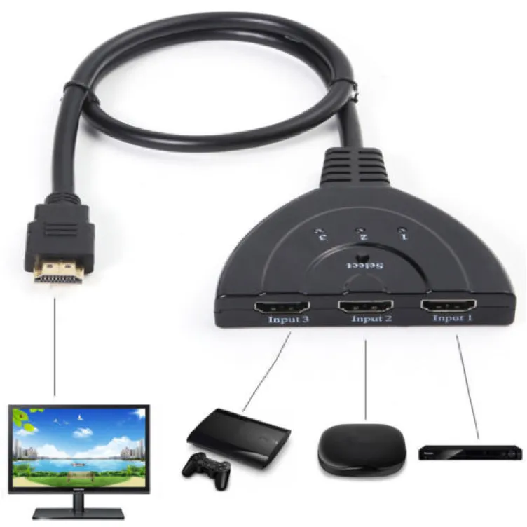 HDMI switch 3u1 HDS-004 