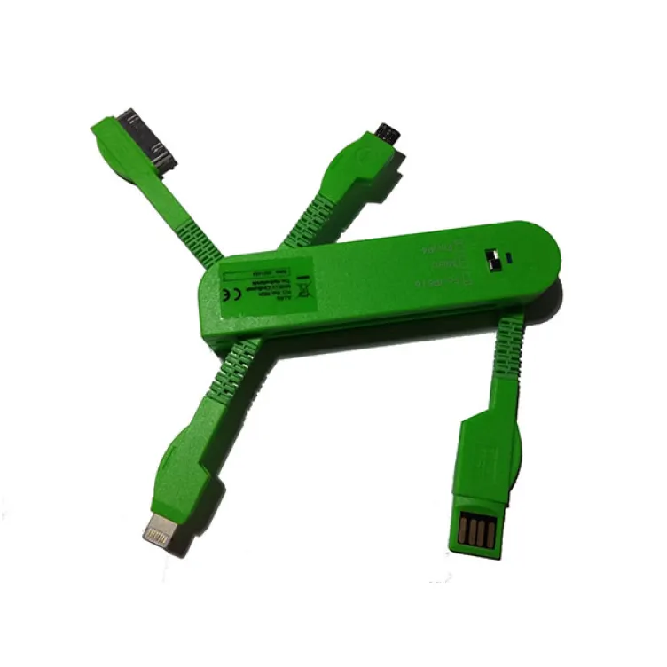 USB punjač univerzalni za mobilne zeleni