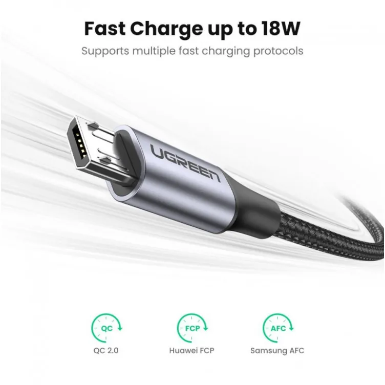 USB A 2.0 na mikro USB 2m US290 60148 Ugreen 