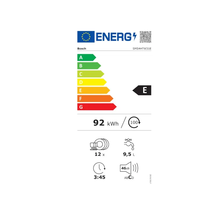 Bosch SMS4HTW31E mašina za pranje sudova 