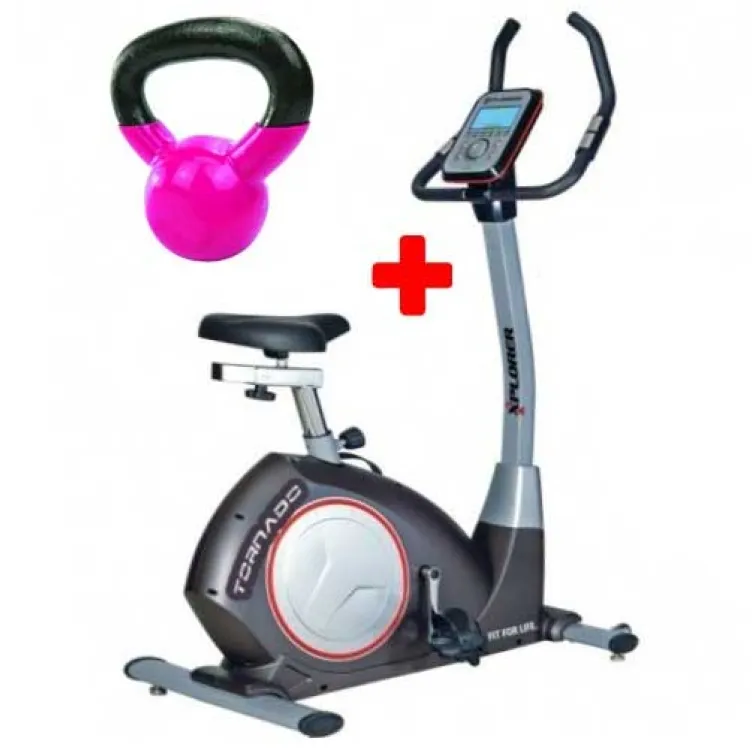 Sobni bicikl Xplorer Tornado + Kettlebell - girja 4 kg