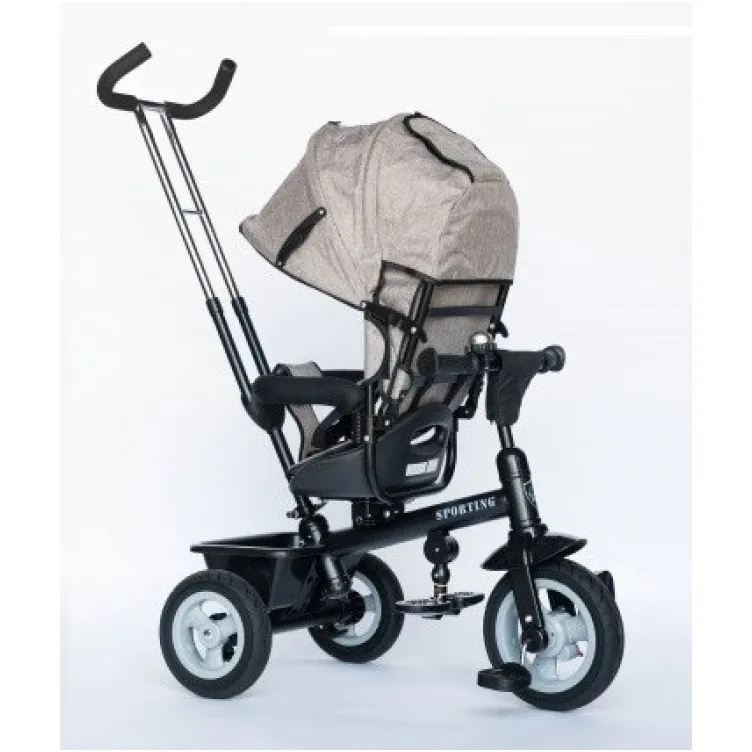 Tricikl za decu Sport Plus Bež rotirajuće sedište 021 Tricikl za decu Sport Plus Bež rotirajuće sedište 021