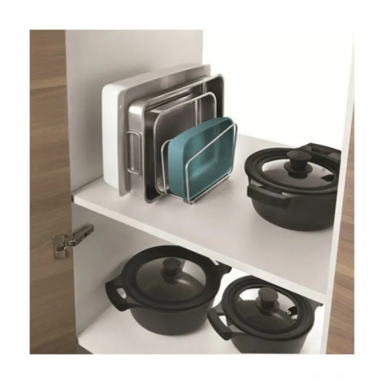 Stalak za plehove i kalupe 22x21x14cm Metaltex 