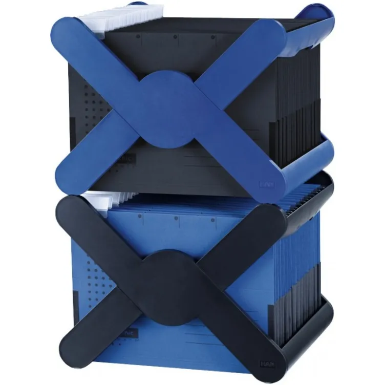 Stalak za viseće fascikle X-Cross plava