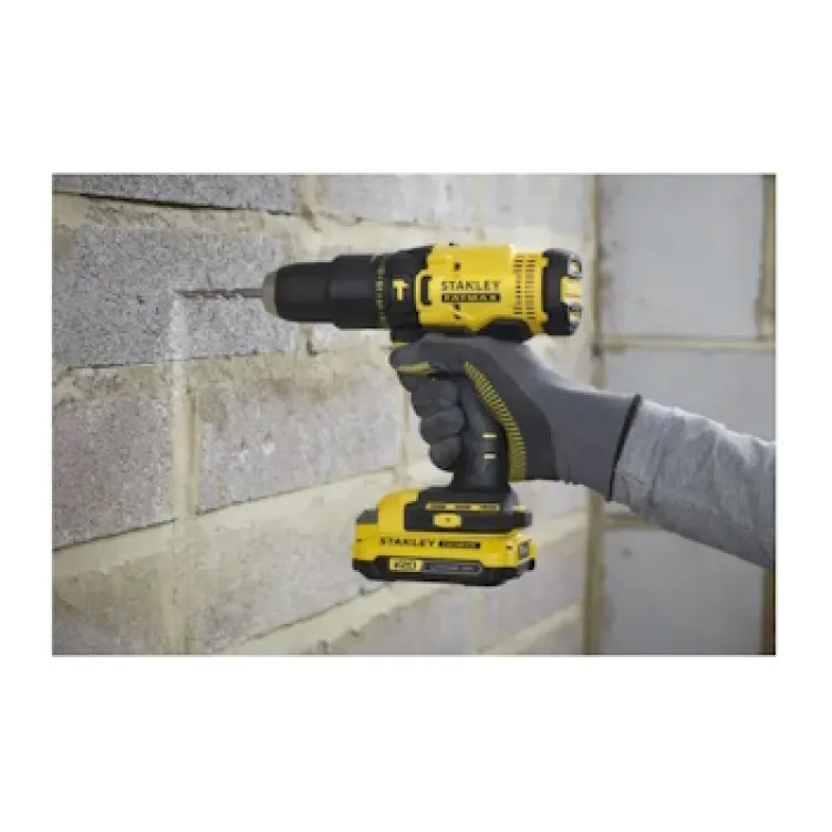 Stanley aku bušilica i aku ugaona brusilica 18V 2 x 2.0Ah set 