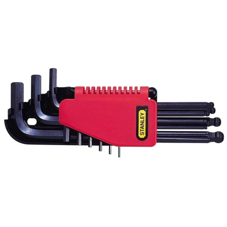 Stanley inbus ključevi loptasti 1,0-10 mm - set 10 komada