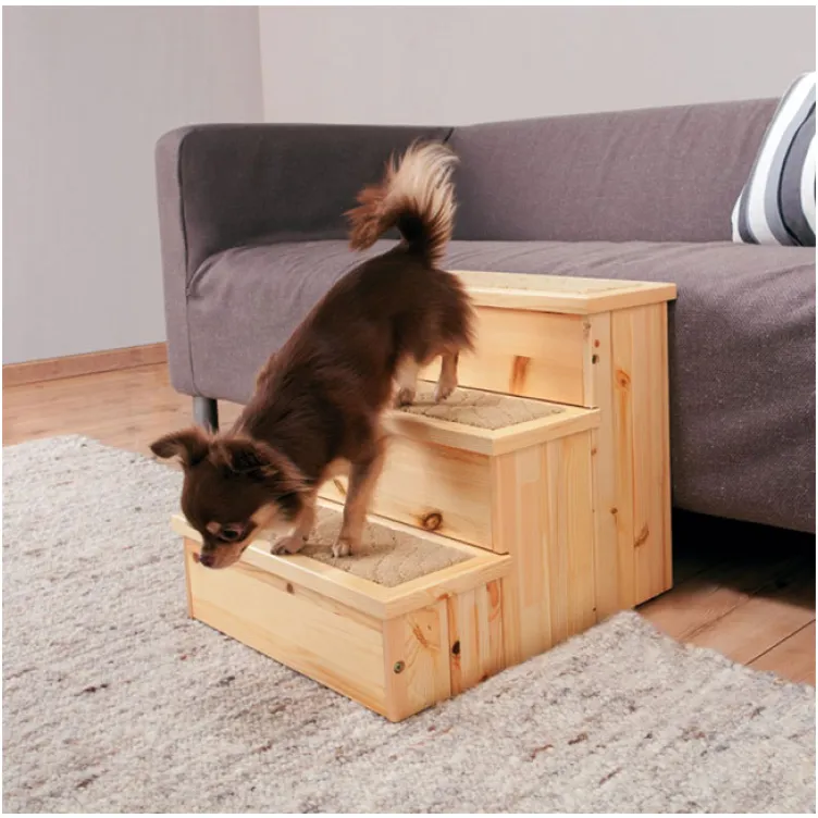 Stepenice za pse drvene 