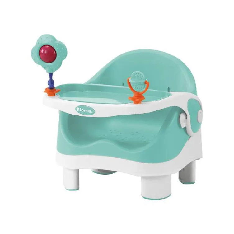 Stolica za hranjenje Pixi zeleno bela