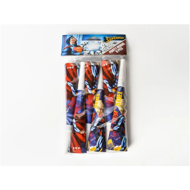 Party truba Superman & Batman 6 komada