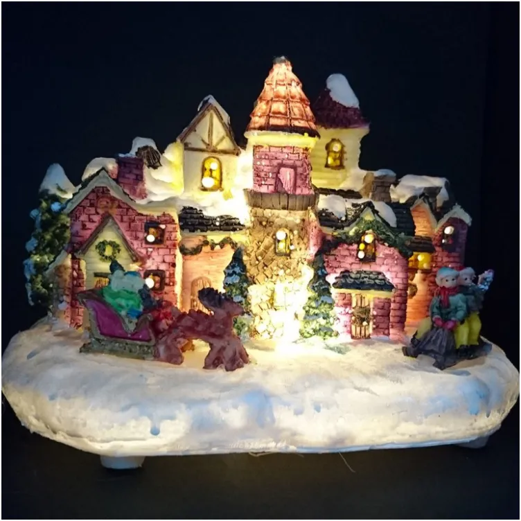 Svetleći Grad Sa Decom- Led