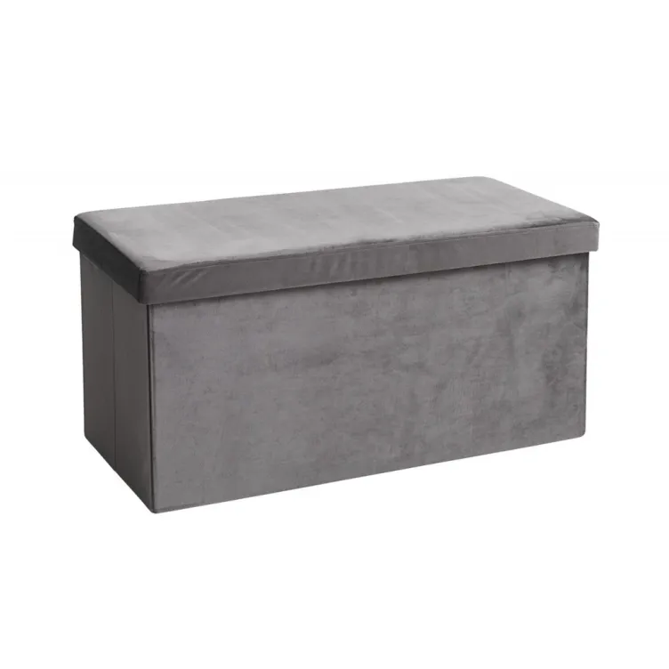 Tabure  76x38 cm baršuna siva